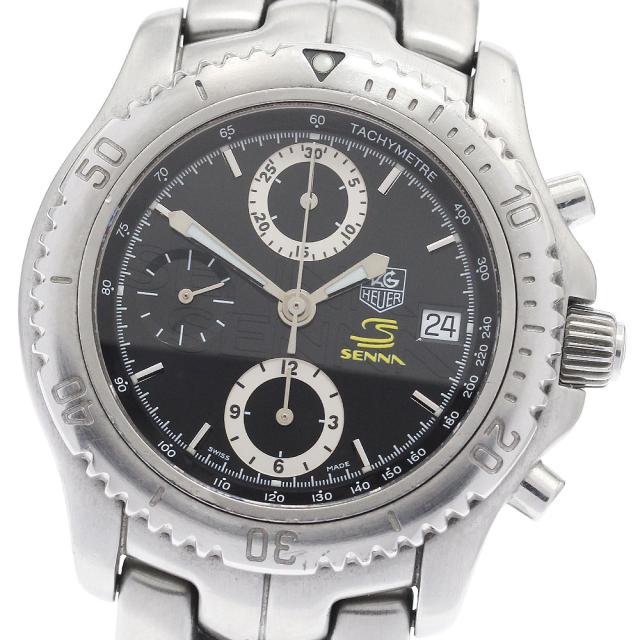 タグホイヤー TAG HEUER CT5114 リンク アイルトン・セナ クロノグラフ 自動巻き メンズ _913627