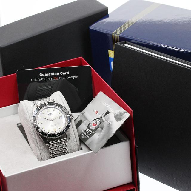 オリス ORIS 7720 ダイバーズ65 デイト 自動巻き メンズ 箱・保証書付き_916612_1