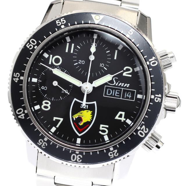 ジン Sinn 103.B.SA.AUTO.TIGER クロノグラフ タイガー デイデイト 250本限定 自動巻き メンズ 保証書付き_914561