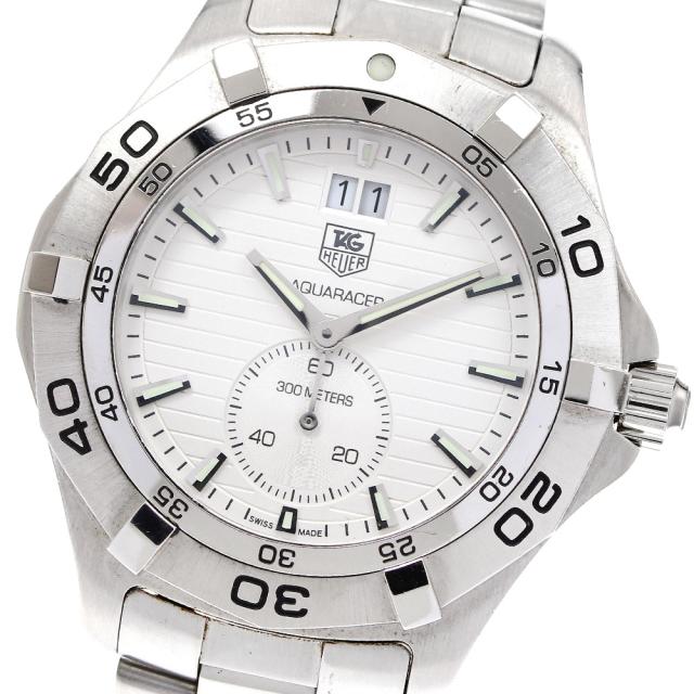 タグホイヤー TAG HEUER WAF1015.BA0822 アクアレーサー グランドデイト クォーツ メンズ 保証書付き_916848