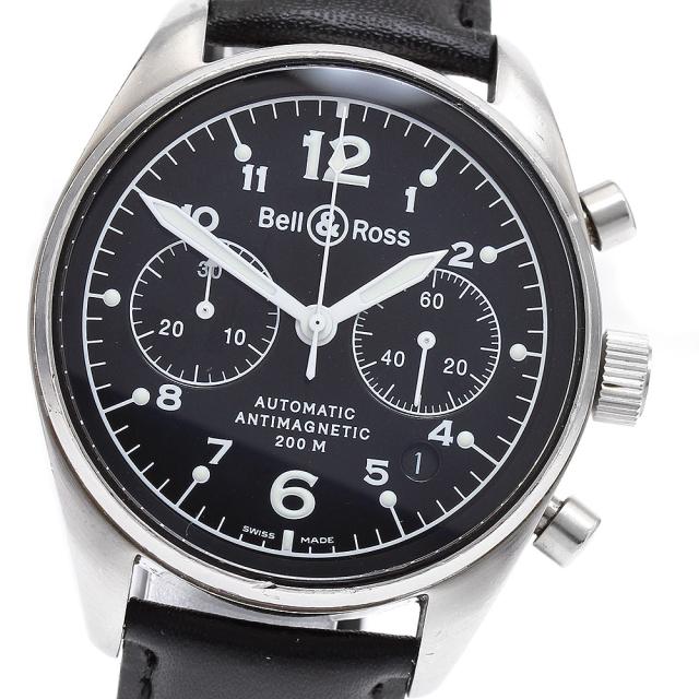 ベル＆ロス Bell＆Ross 126.A ヴィンテージ126 デイト クロノグラフ 自動巻き メンズ _918509
