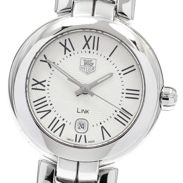 タグホイヤー TAG HEUER WAT1416 リンク レディ デイト クォーツ レディース 良品 _917399