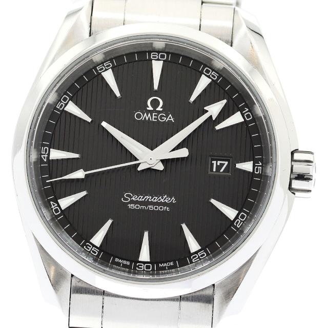 オメガ OMEGA 231.10.39.61.06.001 シーマスター アクアテラ デイト クォーツ メンズ _916156