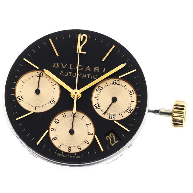 ブルガリ BVLGARI Cal.080-TEEG クロノグラフ ムーブメント 自動巻き メンズ _I-226