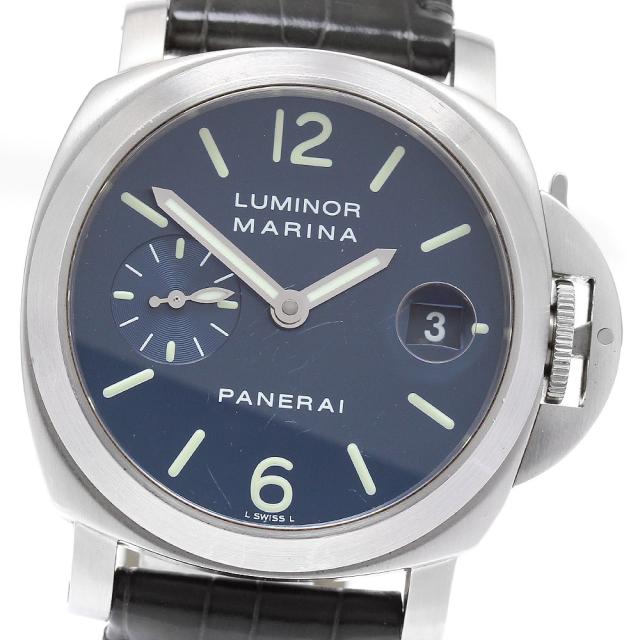 パネライ PANERAI PAM00070 ルミノールマリーナ スモールセコンド デイト 自動巻き メンズ _913530