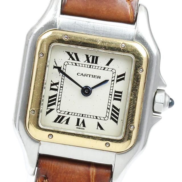 カルティエ CARTIER W250295D パンテール SM YGベゼル コンビ クォーツ レディース _907578