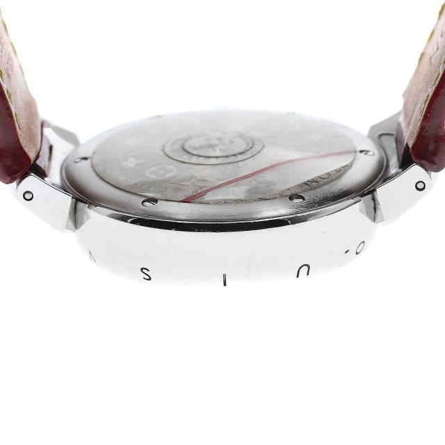 ルイ・ヴィトン LOUIS VUITTON Q1313 タンブール ホログラム デイト クォーツ レディース _919194