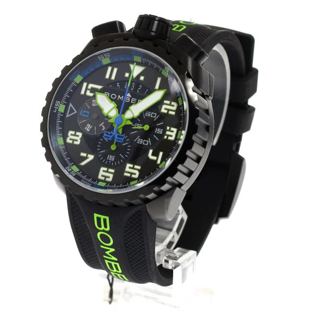 ボンバーグ BOMBERG BS45CHPBA.050-10.3 BOLT-68 デイト クロノグラフ クォーツ メンズ 未使用品 箱・保証書付き_881536_2