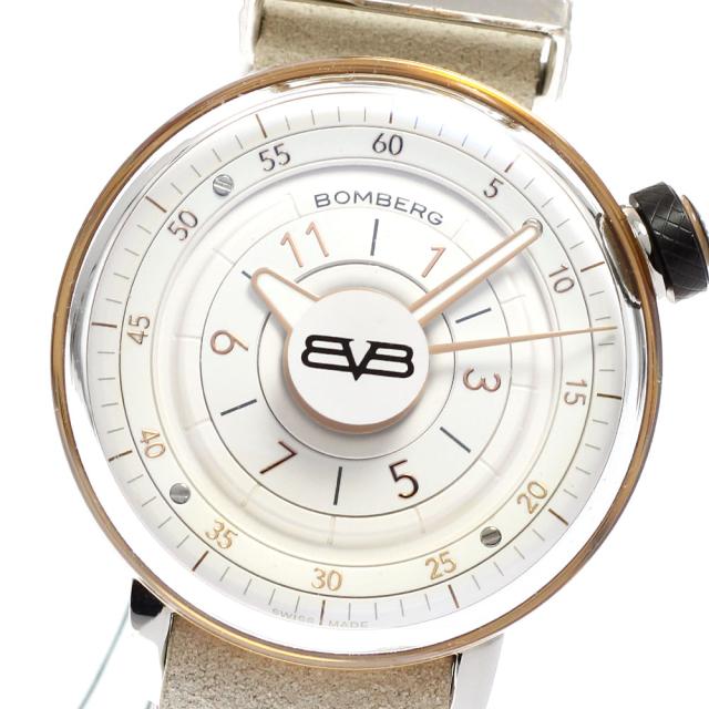 ボンバーグ BOMBERG CT38H3PPK.07-1.9 BB-01 クォーツ レディース 未使用品 箱・保証書付き_881566【ev15】