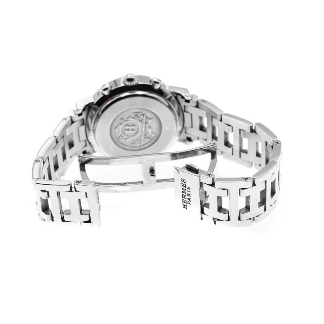 エルメス HERMES CL1.310 クリッパークロノ デイト クォーツ レディース _917159