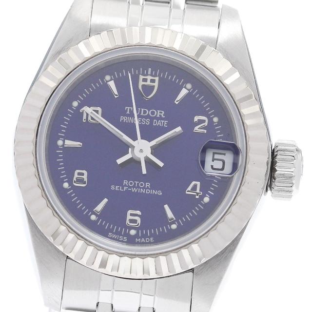 チュードル TUDOR 92514 プリンセスデイト WGベゼル 自動巻き レディース 美品 _917425