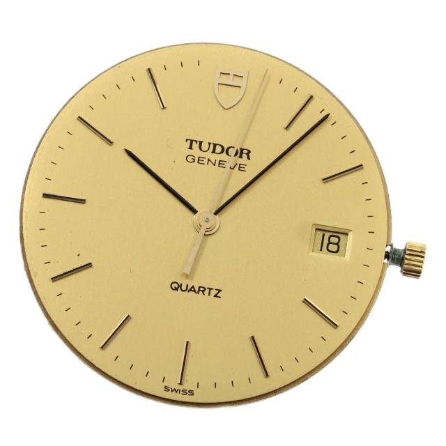 チュードル TUDOR ジュネーブ cal.955112 デイト ムーブメント クォーツ メンズ 良品 _G-12