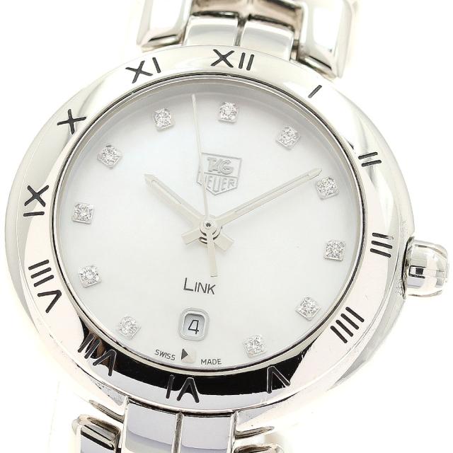 タグホイヤー TAG HEUER WAT1417.BA0954 リンク 11Pダイヤ クォーツ レディース 保証書付き_911216