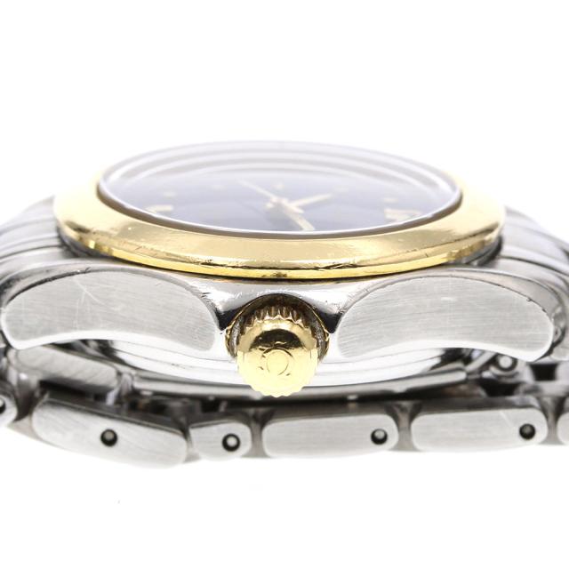 オメガ OMEGA 2481.80 シーマスター120M YGベゼル デイト クォーツ レディース _919408