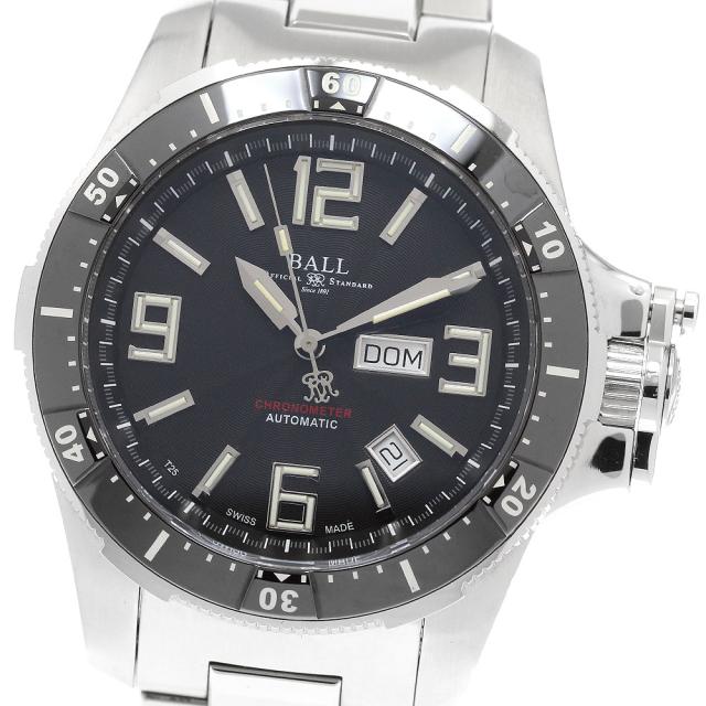 ボール BALL WATCH DM2076C エンジニア ハイドロカーボン デイデイト 自動巻き メンズ 良品 _918703【ev15】