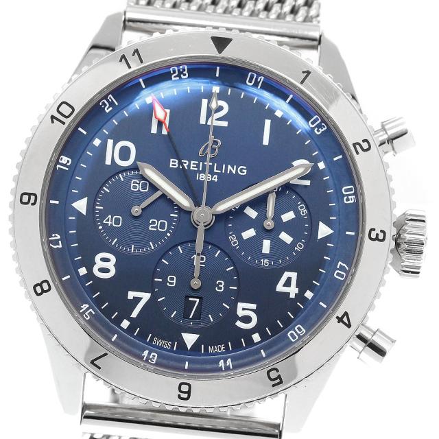 ブライトリング BREITLING AB0445 スーパー アヴィ B04 GMT クロノグラフ 自動巻き メンズ 内箱・保証書付き_920568