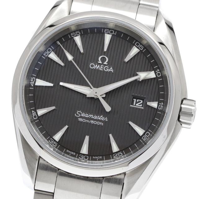 オメガ OMEGA 231.10.39.61.06.001 シーマスター アクアテラ デイト クォーツ メンズ 良品 _920637