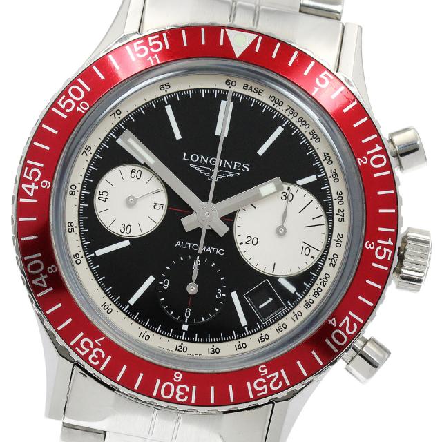 ロンジン LONGINES L2.808.4 ヘリテージ ダイバー 1967 自動巻き メンズ 保証書付き_920798