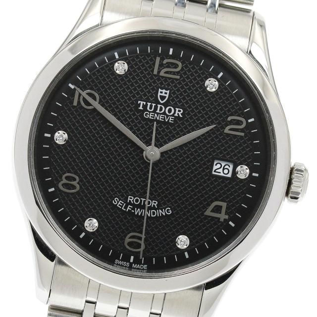 チュードル TUDOR 91550 1926 デイト 6Pダイヤ 自動巻き メンズ 保証書付き_920854