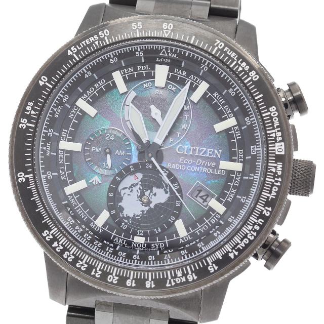 シチズン CITIZEN BY3005-56E/H864-006M004 プロマスター SKY LAYERS of TIME 100周年限定 ソーラー電波 極美品 箱・保証書付き_921139