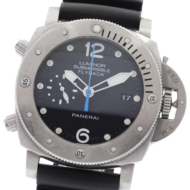 パネライ PANERAI PAM00614 ルミノール サブマーシブル 1950 3デイズ クロノフライバック チタニオ 自動巻き メンズ 箱・保証書付き_921184