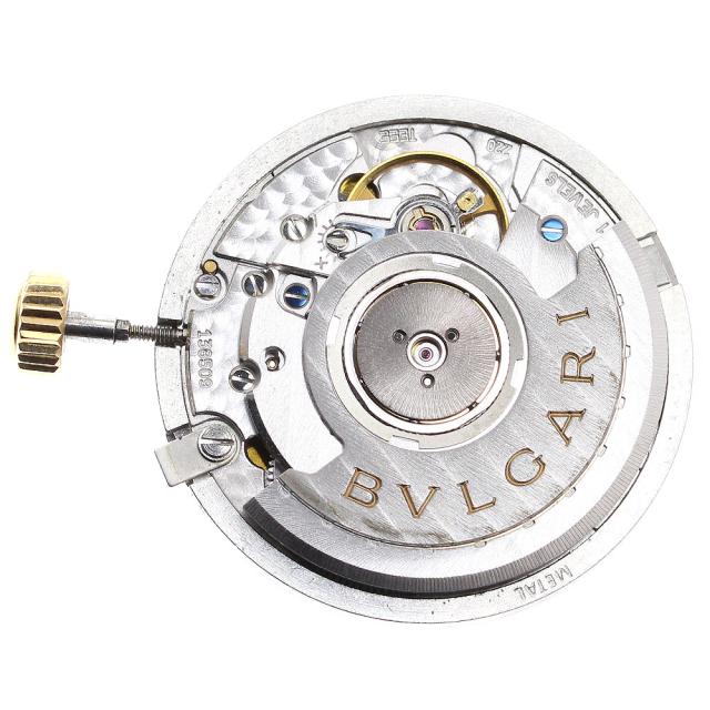 ブル小峡谷 BVLGARI デイト cal.220-TEEE 社会的運動 自動小銃一巻き メンズ _I-171
