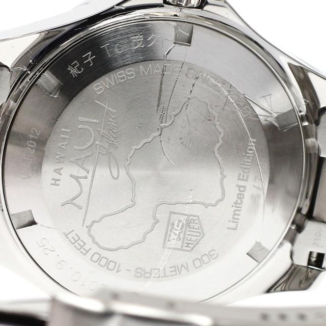 タグホイヤー TAG HEUER WAF2012 アクアレーサー マウイ デイデイト 自動巻き メンズ 良品 _918605_5