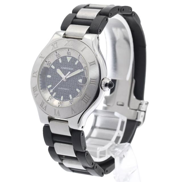 ベルト訳あり カルティエ CARTIER W10147U2 マスト21 オートスカフ デイト 自動巻き ボーイズ _921289_1