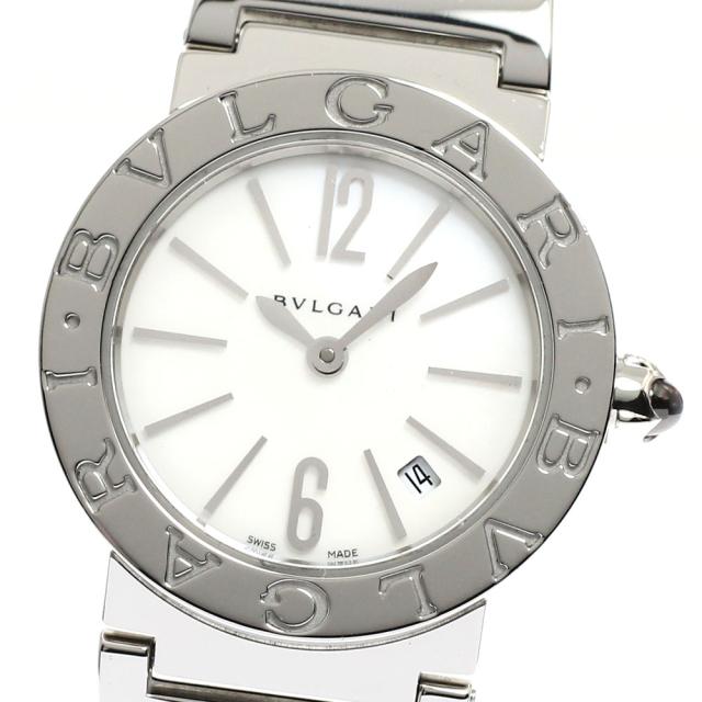 ブルガリ BVLGARI BBL26S ブルガリブルガリ デイト クォーツ レディース 良品 保証書付き_919183
