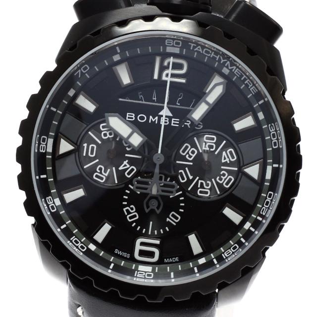 ボンバーグ BOMBERG BS45CHPBA.050-6.3 BOLT-68 クロノグラフ デイト クォーツ メンズ 未使用品 箱・保証書付き_881539