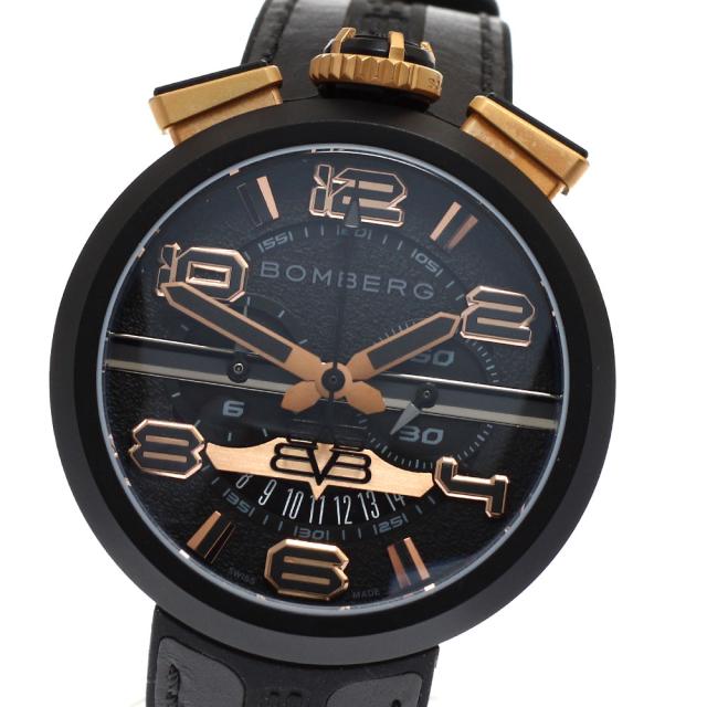ボンバーグ BOMBERG RS45CHPBA.5.3 1968 クロノグラフ デイト クォーツ メンズ 未使用品 箱・保証書付き_881560