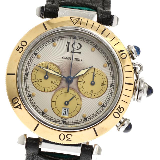 カルティエ CARTIER W3101155 パシャクロノ 38 YGベゼル クォーツ メンズ _906277 185,900円