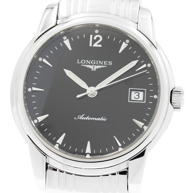 ロンジン LONGINES L2.763.4 サンティミエ デイト 自動巻き メンズ 良品 保証書付き_920871【ev15】 76,109円