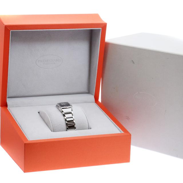 パルミジャーニフルリエ PARMIGIANI FLEURIER カルパドンナ サイドダイヤ クォーツ レディース 美品 箱付き_920275_1