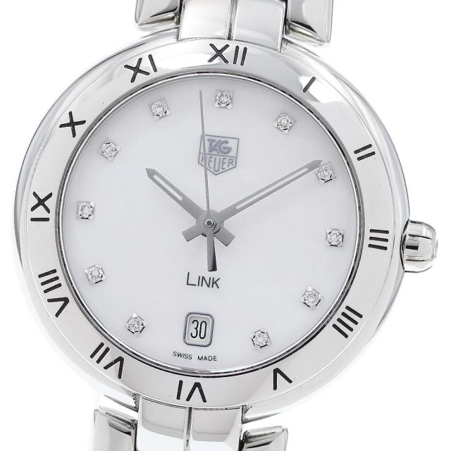 タグホイヤー TAG HEUER WAT1315 リンク 11Pダイヤ クォーツ レディース 良品 _922513