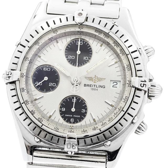 訳あり ブライトリング BREITLING A13047 クロノマット デイト 自動巻き メンズ 保証書付き_916009