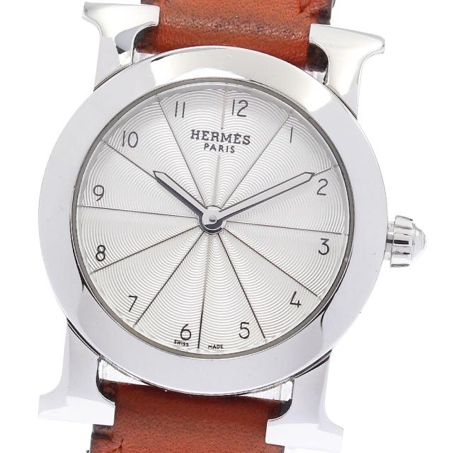 エルメス HERMES HR1.210 Hウォッチ ロンド クォーツ レディース _922165