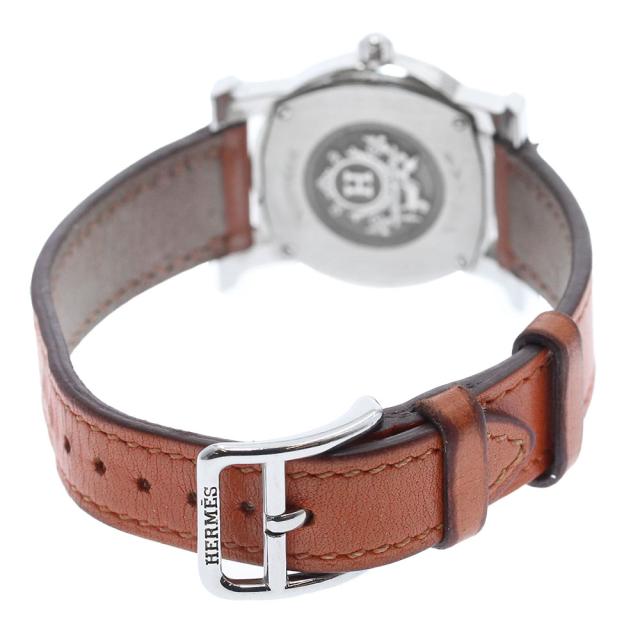 エルメス HERMES HR1.210 Hウォッチ ロンド クォーツ レディース _922165