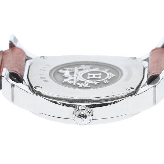エルメス HERMES HR1.210 Hウォッチ ロンド クォーツ レディース _922165