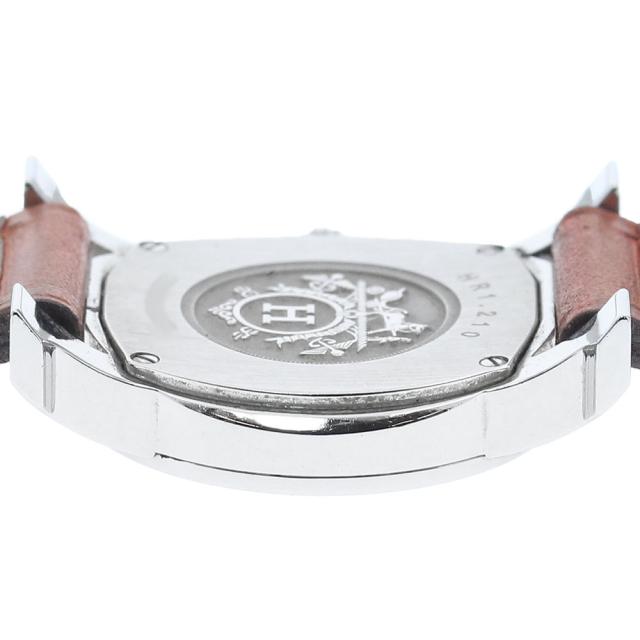 エルメス HERMES HR1.210 Hウォッチ ロンド クォーツ レディース _922165
