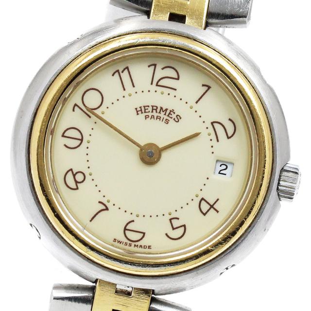 エルメス HERMES プロフィール デイト クォーツ レディース _914404