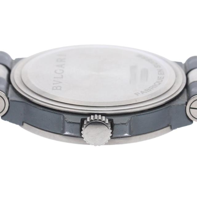ベルトジャンク ブルガリ BVLGARI TI44TA ディアゴノ チタニウム デイト 自動巻き メンズ 保証書付き_922095_5