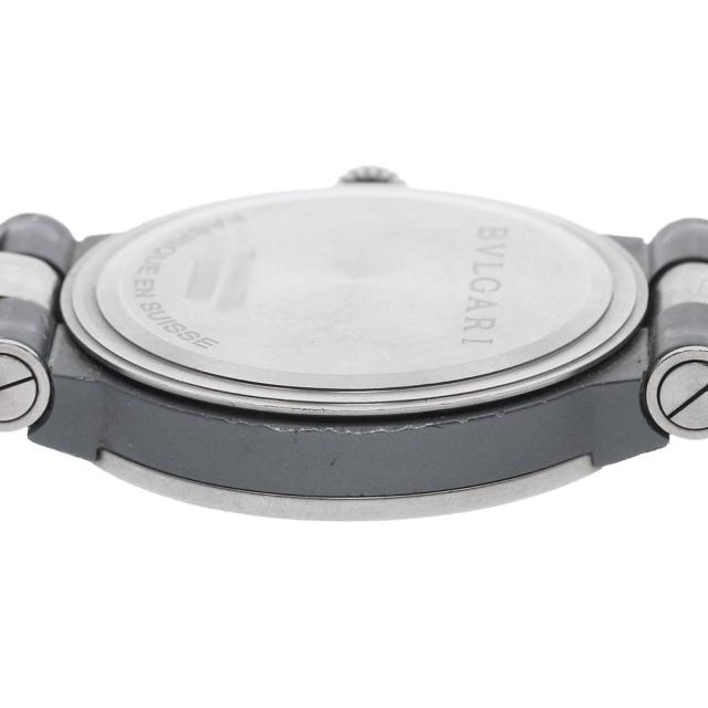 ベルトジャンク ブルガリ BVLGARI TI44TA ディアゴノ チタニウム デイト 自動巻き メンズ 保証書付き_922095_6