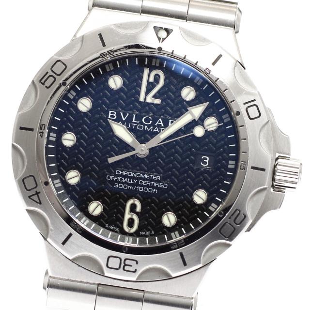 ブルガリ BVLGARI DP42SSD ディアゴノ スクーバ アクア デイト 自動巻き メンズ _930011