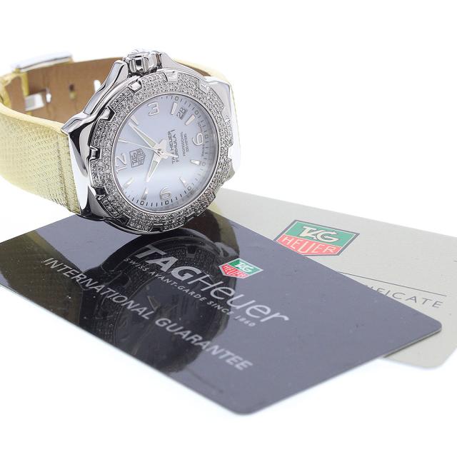 タグホイヤー TAG HEUER WAC1215 フォーミュラ1 デイト ダイヤベゼル クォーツ レディース 保証書付き_920994_1