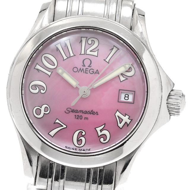 オメガ OMEGA 2581.66 シーマスター120M デイト クォーツ レディース _930057