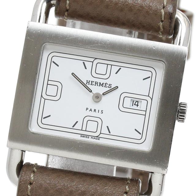 エルメス HERMES BA1.510 バレニア デイト クォーツ レディース 