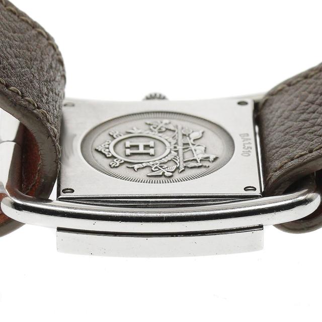 エルメス HERMES BA1.510 バレニア デイト クォーツ レディース 