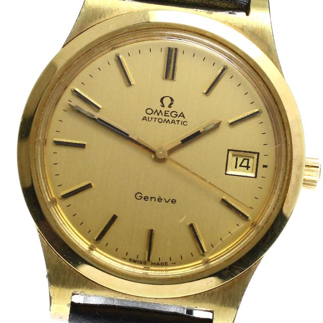 オメガ OMEGA 166.0168 ジュネーブ デイト Cal.1012 自動巻き メンズ _922538