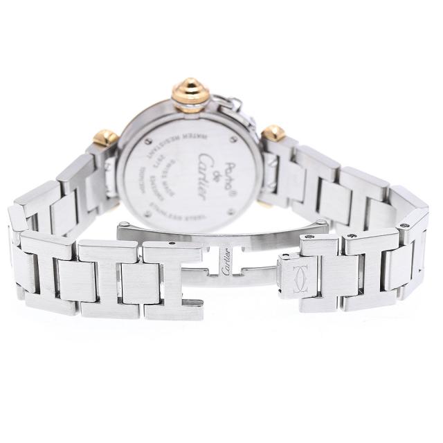 カルティエ CARTIER WJ124021 ミスパシャ K18PG ダイヤベゼル クォーツ レディース _923305_2